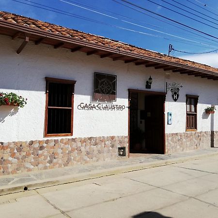 Hotel Casa Claustro De Zapatoca Exteriér fotografie