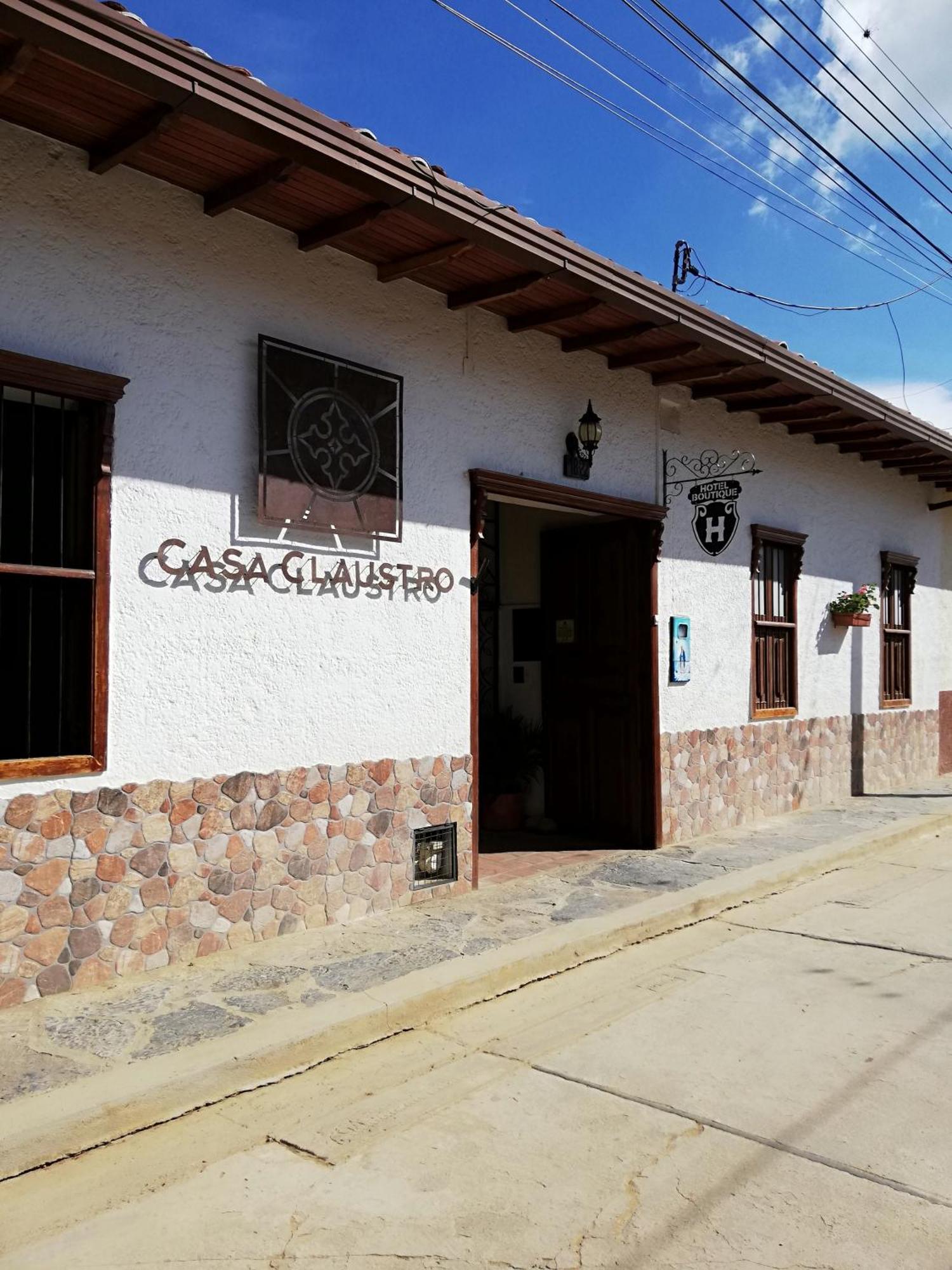 Hotel Casa Claustro De Zapatoca Exteriér fotografie