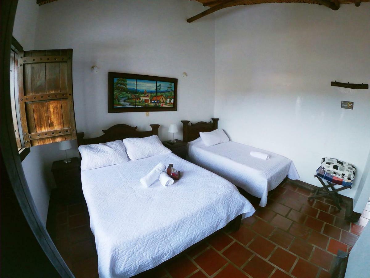 Hotel Casa Claustro De Zapatoca Exteriér fotografie